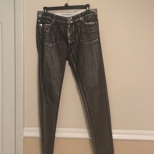 Michael Kors metallic jeans
